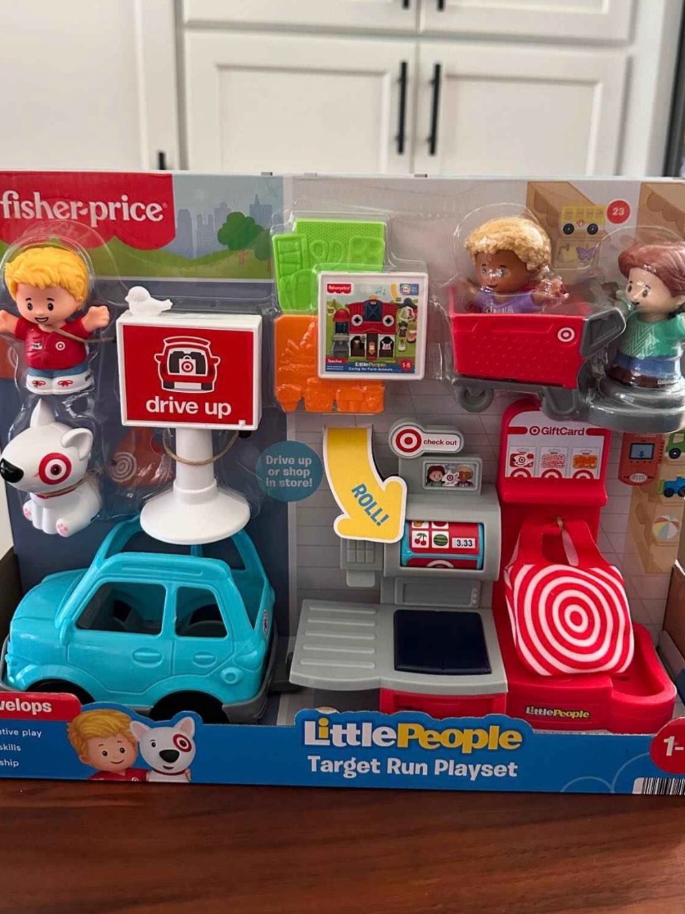 Fisher-Price Little People Target Run Playset